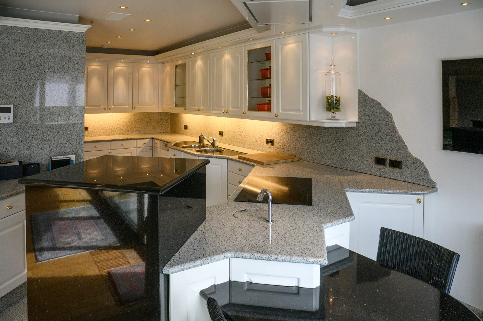 Keuken met ontbijthoek